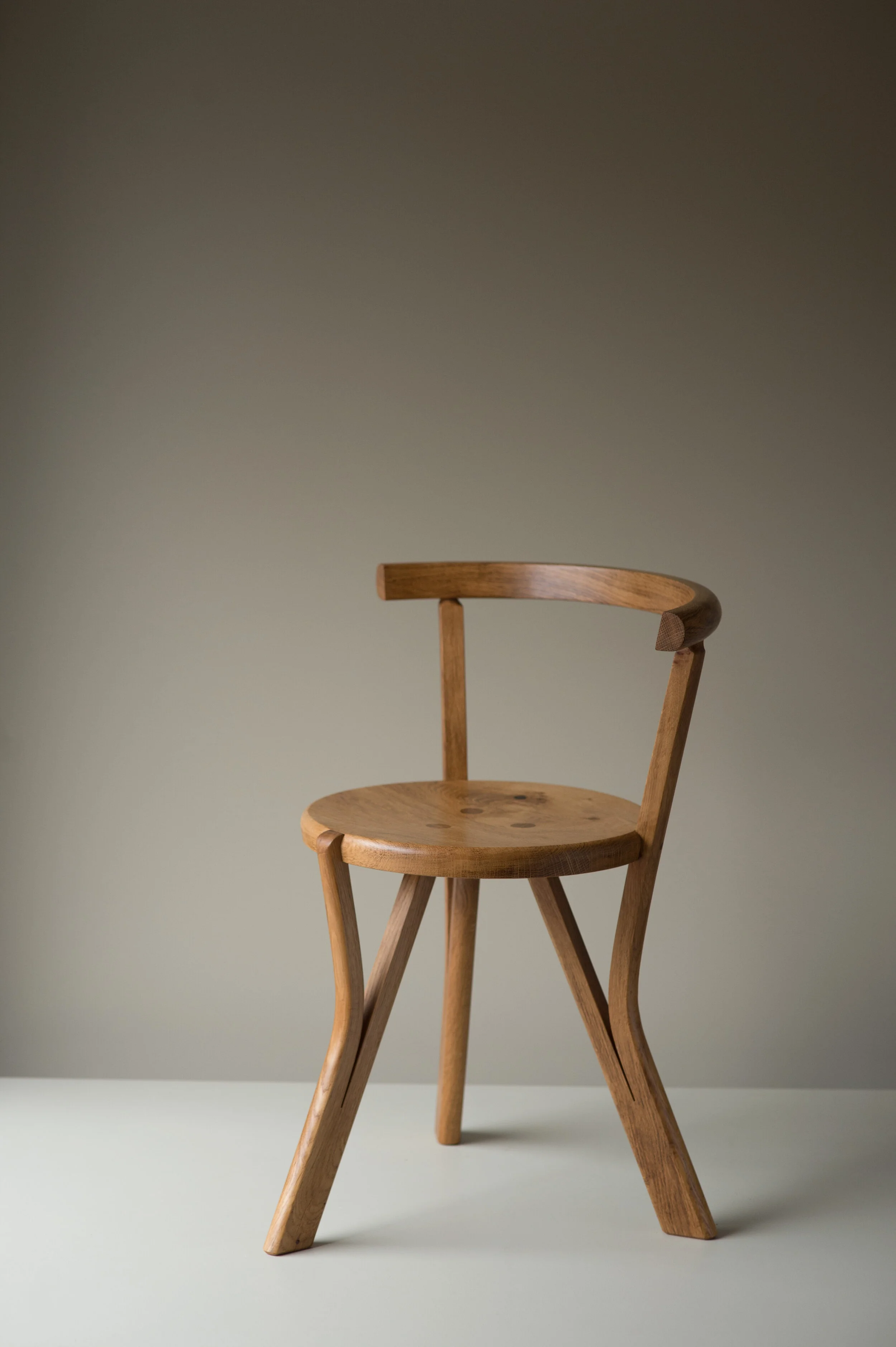 Y Chair in oak Angus Ross Designer and bespoke furniture made